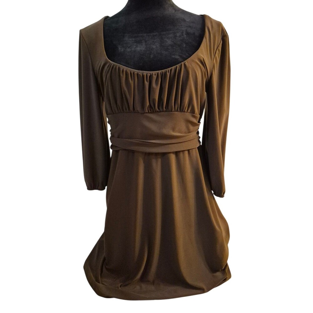 B. Smart Size 13/14 Baby Doll Top Long 90's Whimsigoth Stretchy Stevie Nicks